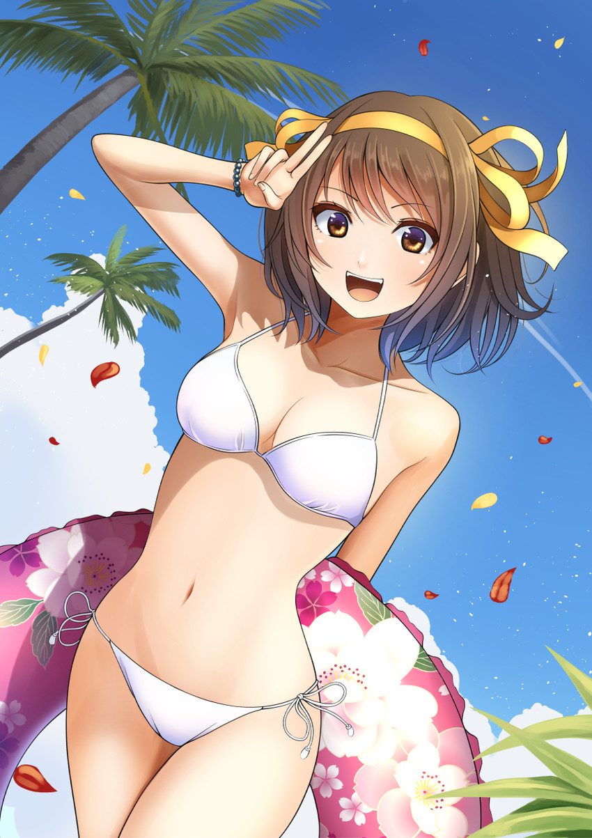 in Anime picture bikini girl hot